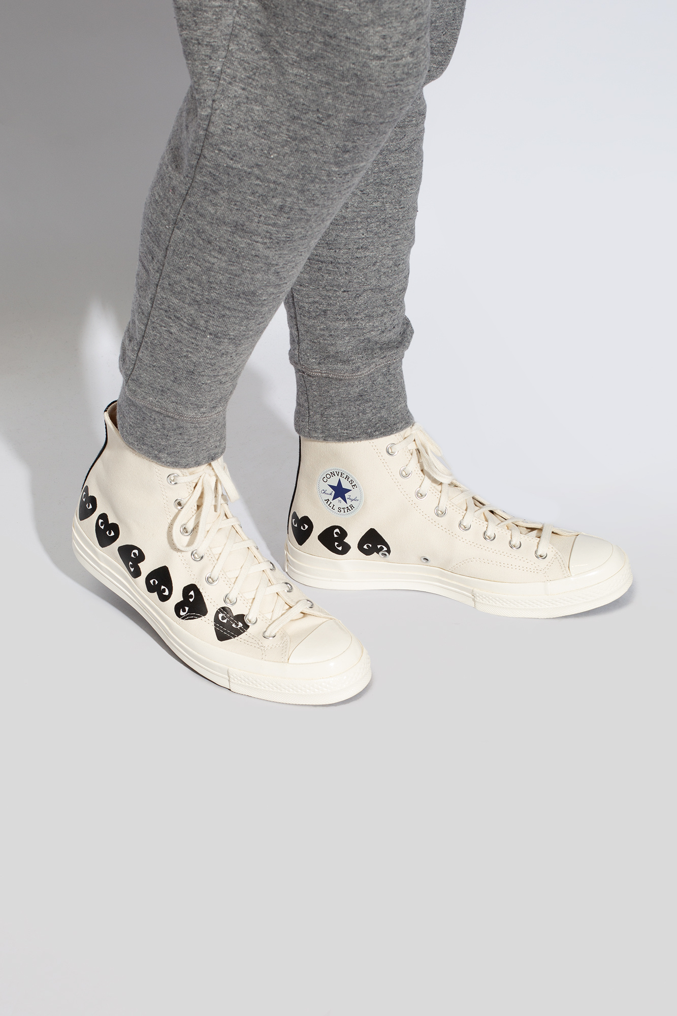 Converse x comme des shop garcons size 6 mujer